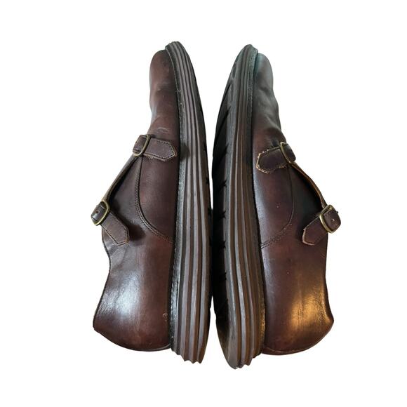 Cole Haan LunarGrand Double Monk shoes brown size 11 - Picture 9 of 12